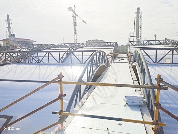 福建厦门污水池加盖反吊膜